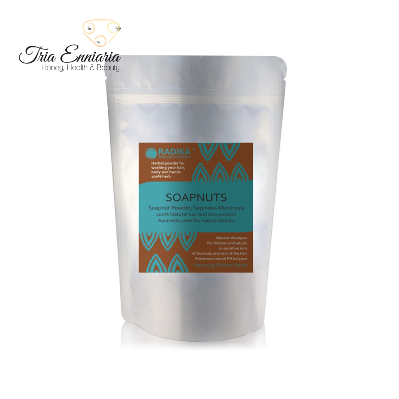 Soap nuts for hair and face, 100 g, radika, , medium-null