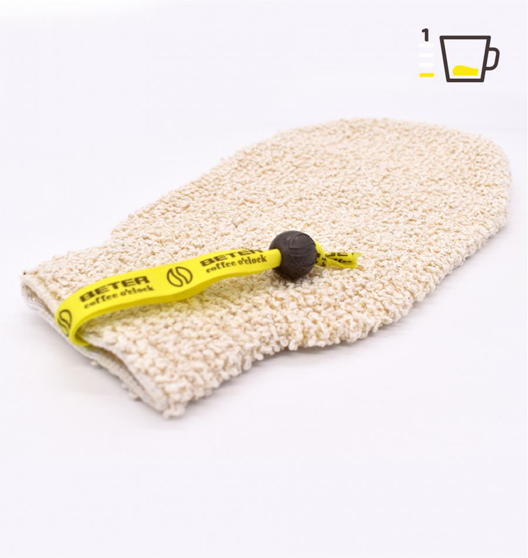 Beter coffee o'clock hemp glove, , medium-null