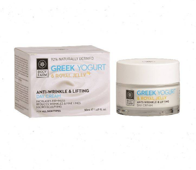 Product image: Bodyfarm greek yoghurt & royal jelly anti wrinkle & lifting day cream 50ml-null