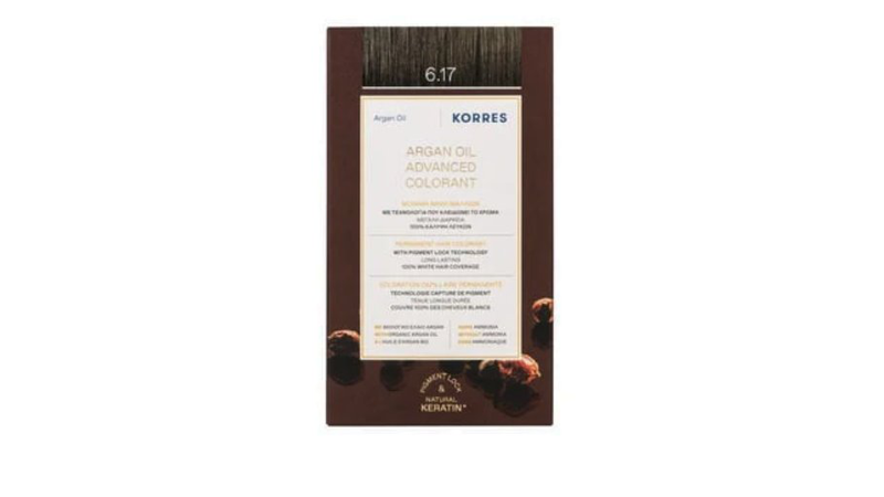 Korres argan oil advanced colorant with pigment-lock technology 9.0 very light blonde,50ml-null