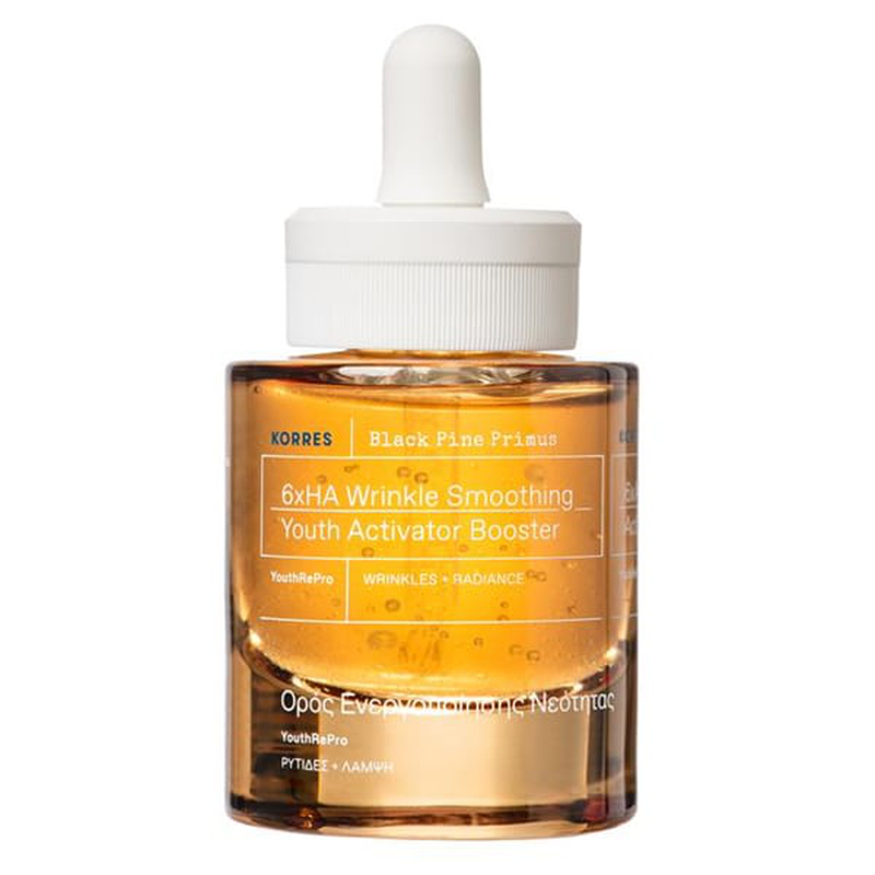 Korres black pine primus 6xha wrinkle soothing youth activator booster 30ml-null