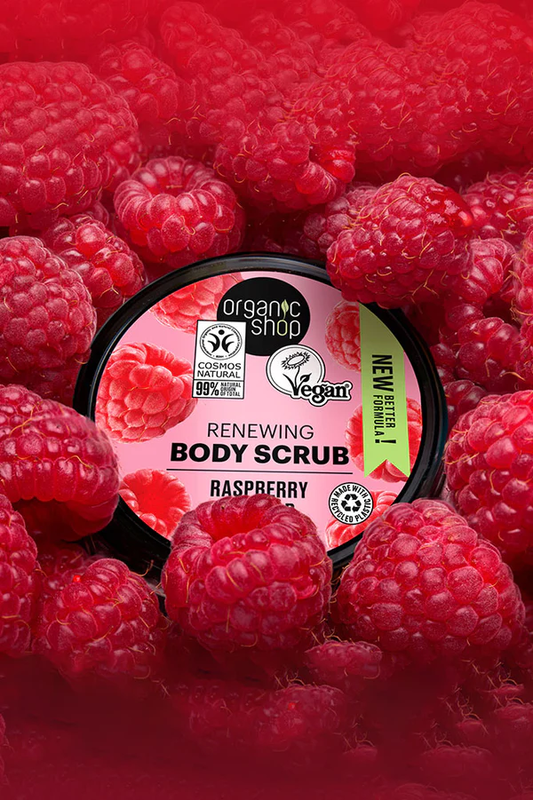 Body scrub raspberry & sugar renewing, , medium-null