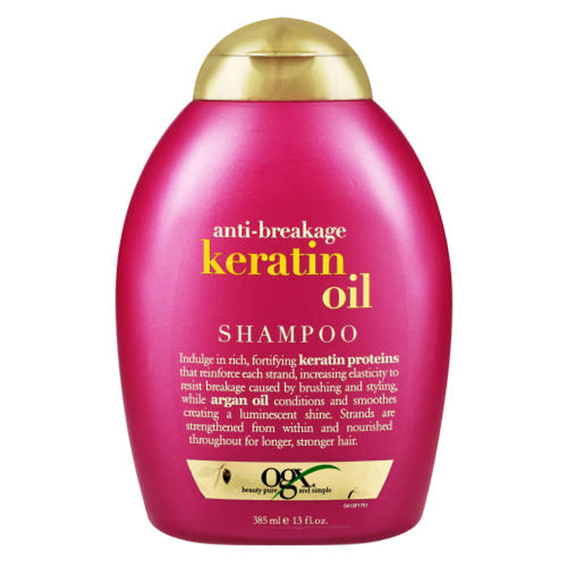 Ogx anti-breakage + keratin oil shampoo 385ml-null