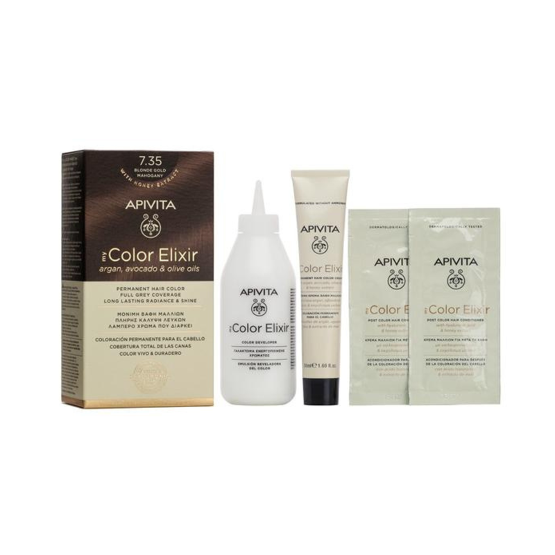 My Color Elixir permanent hair color kit-null