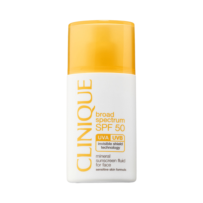 Clinique SPF 50 mineral sunscreen fluid for face 30ml lotion, , medium image number null