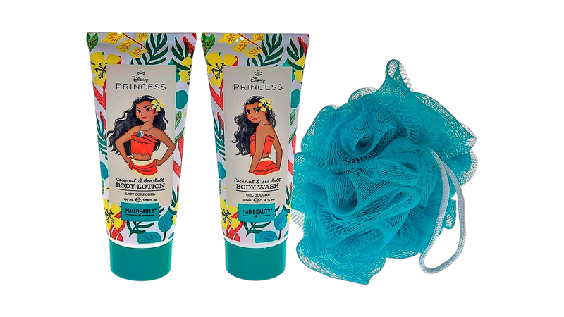 Mad beauty moana disney princess body trio gift set, , medium-null