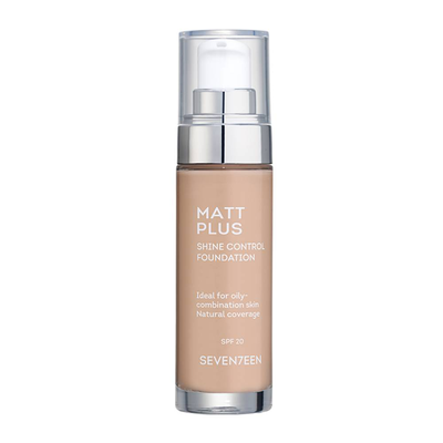 Seventeen matt plus liquid foundation, , medium