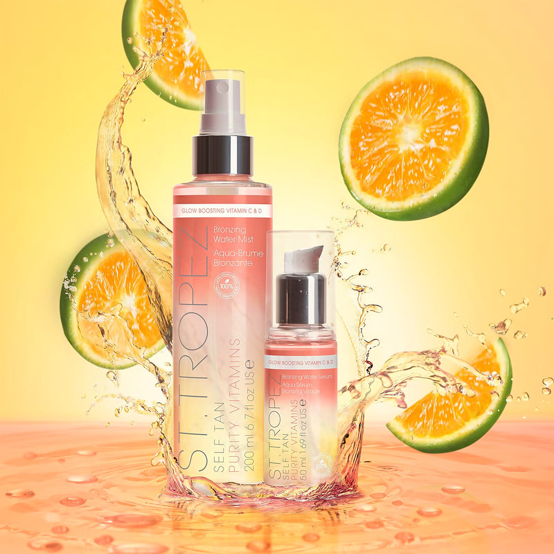 St. Tropez self tan purity glow boosting vitamins c & d serum 50ml, , medium image number null