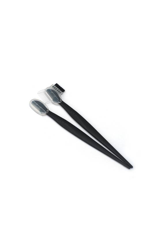 Basicare eyebrow razors with groomer, , medium image number null