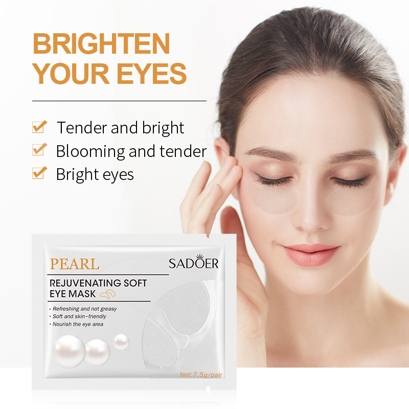 Product image: Sadoer μάσκα ματιών αναζωογόνησης με πέρλα, , medium-null