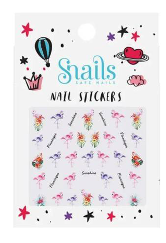 Snails nail stickers, nail accesories, , medium-null