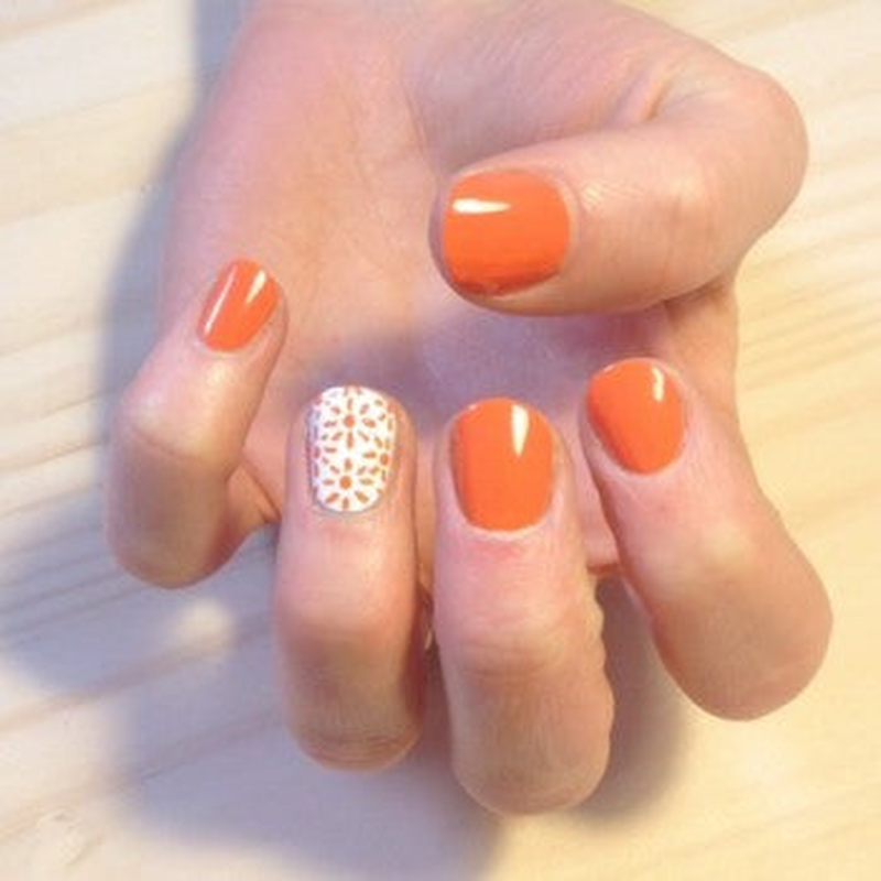 No.2028 tangerine nail polish, , medium image number null