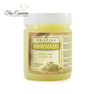 Mask for normal hair, 200 ml, hristina
