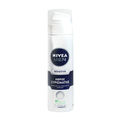 Nivea sensitive shaving foam 250ml