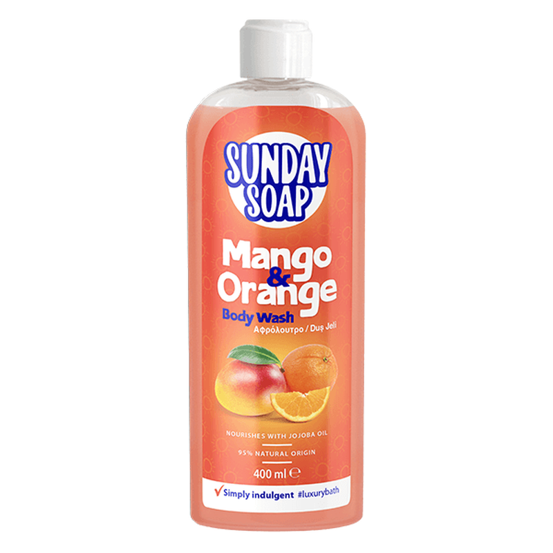 Mango & orange body wash (essentials collection)-null