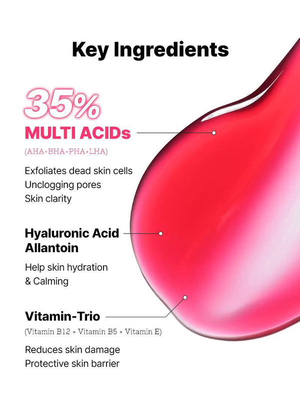 Product image: The AHA BHA PHA LHA 35 peel-null