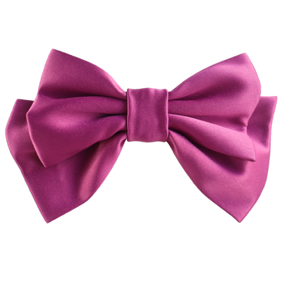 Alumea medium hair bow clip, , medium