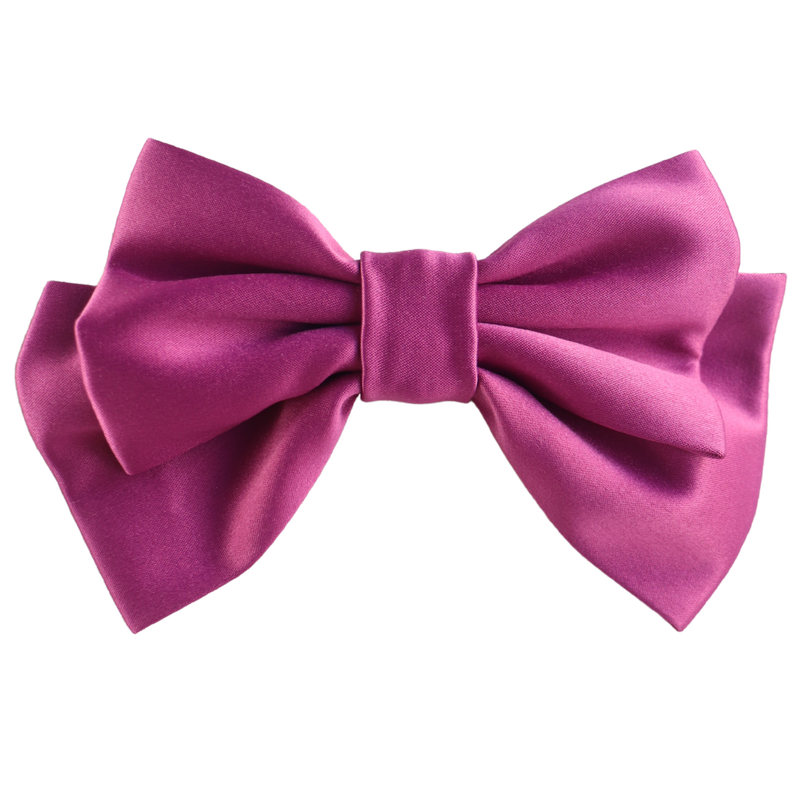 Alumea medium hair bow clip, , medium-null