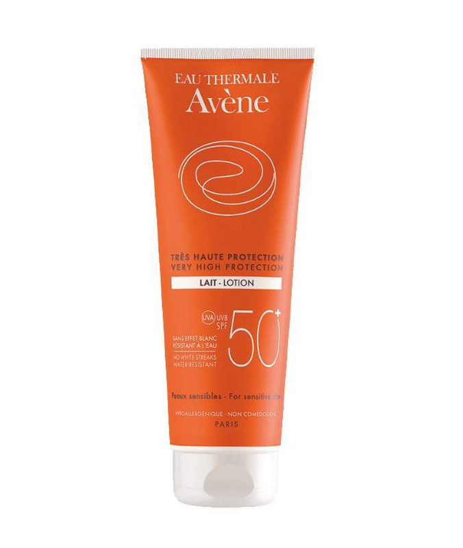 Avene sunscreen lotion SPF50 for sensitive skin 250ml image number null