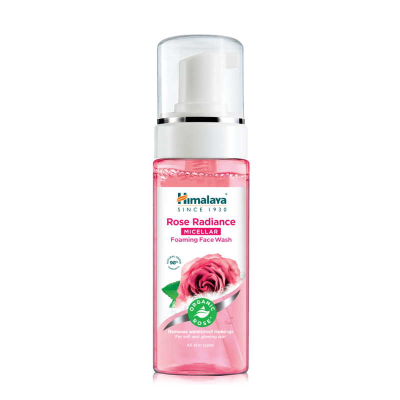 Product image: Himalaya rose radiance micellar foaming face wash 150ml-null