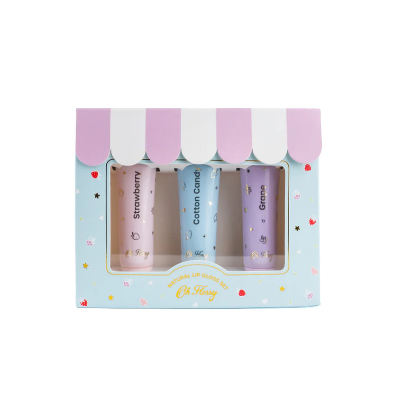 Product image: Oh flossy natural lip gloss set, , medium-null