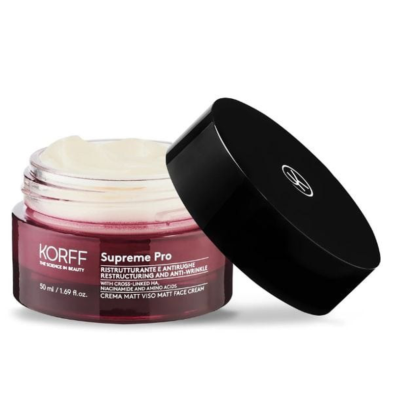 Korff supreme pro restructuring and anti-wrinkle matt face cream 50ml, , medium image number null