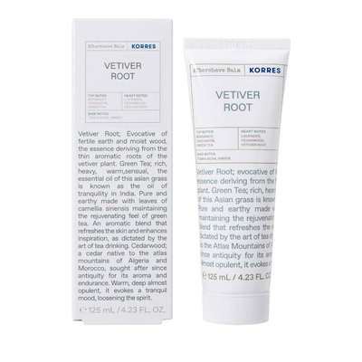 Korres vetiver root after shave 125ml, , medium