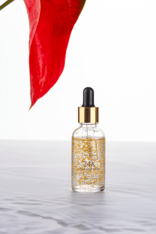 24k pure gold serum 30ml - Radiance &amp; Anti-Inflammation Treatment-null