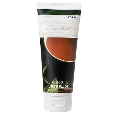 Korres mint tea, body milk, 200ml