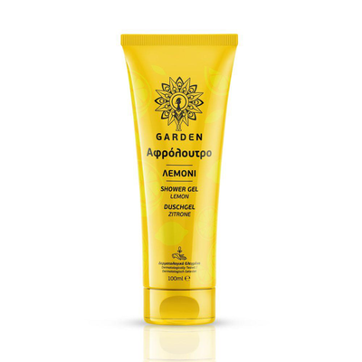 Garden shower gel lemon 100ml, , medium