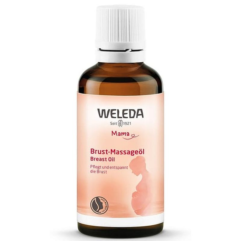 Weleda mama breast feeding massage oil stilleol &lambda;ά&delta;&iota; &theta;&eta;&lambda;&alpha;&sigma;&mu;&omicron;ύ 50 ml, , medium-null