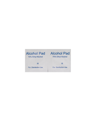 Alcohol prep pads x 10