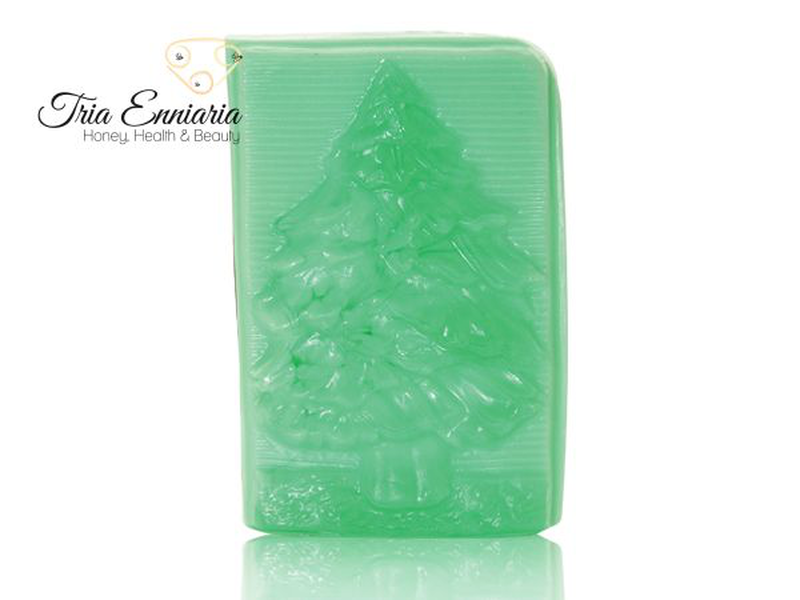 Pine forest, handmade glycerin soap, 120 g, bioherba, , medium image number null