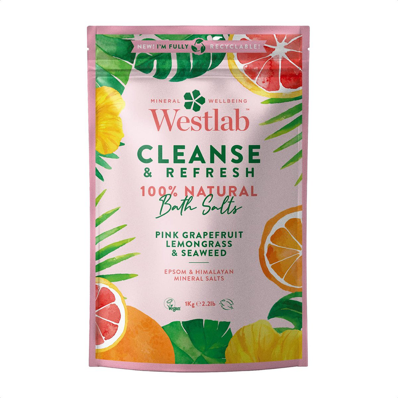 Westlab bath salts cleanse 1kg, , medium-null