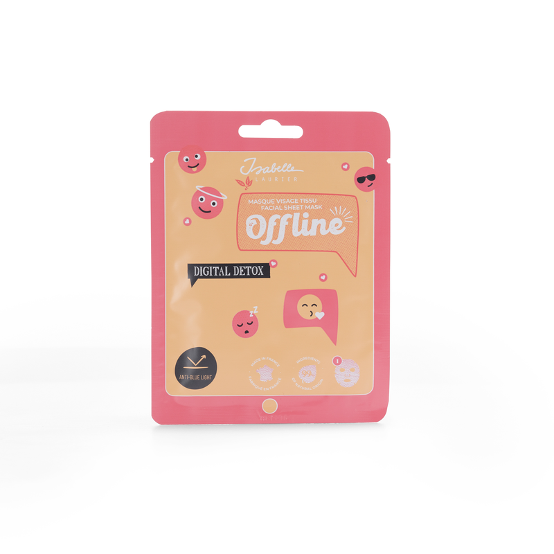 Product image: Isabelle laurier sheet mask offline-digital detox-null
