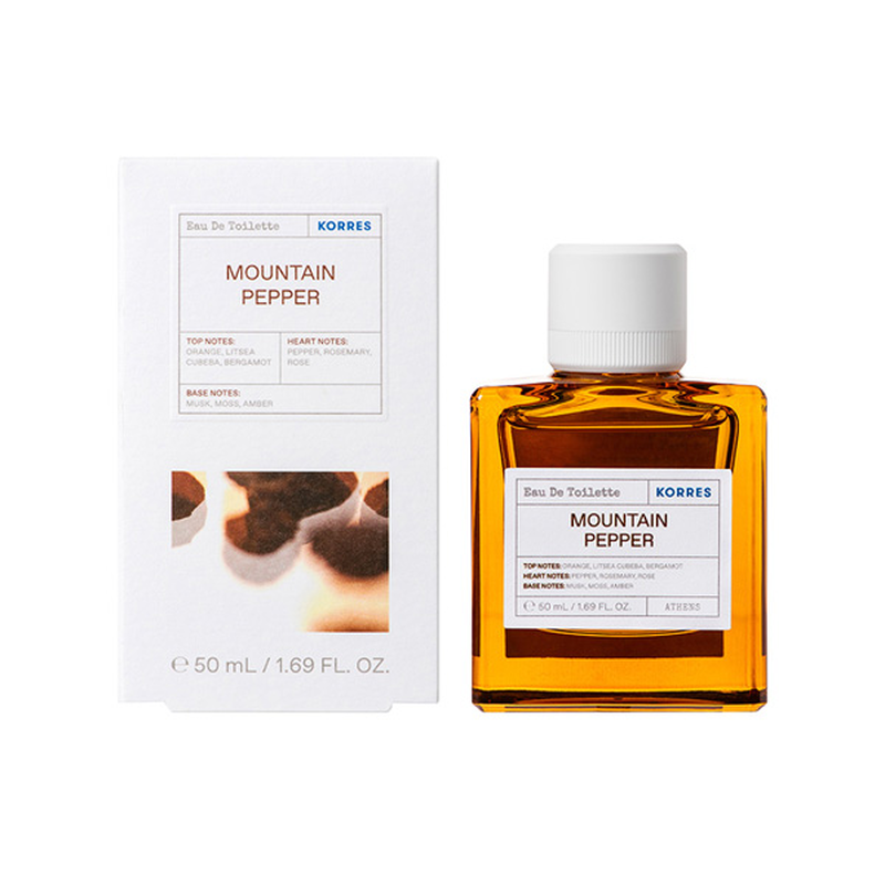 Korres mountain pepper eau de toilette &gamma;&iota;&alpha; &tau;o&nu; ά&nu;&delta;&rho;&alpha; 50ml-null