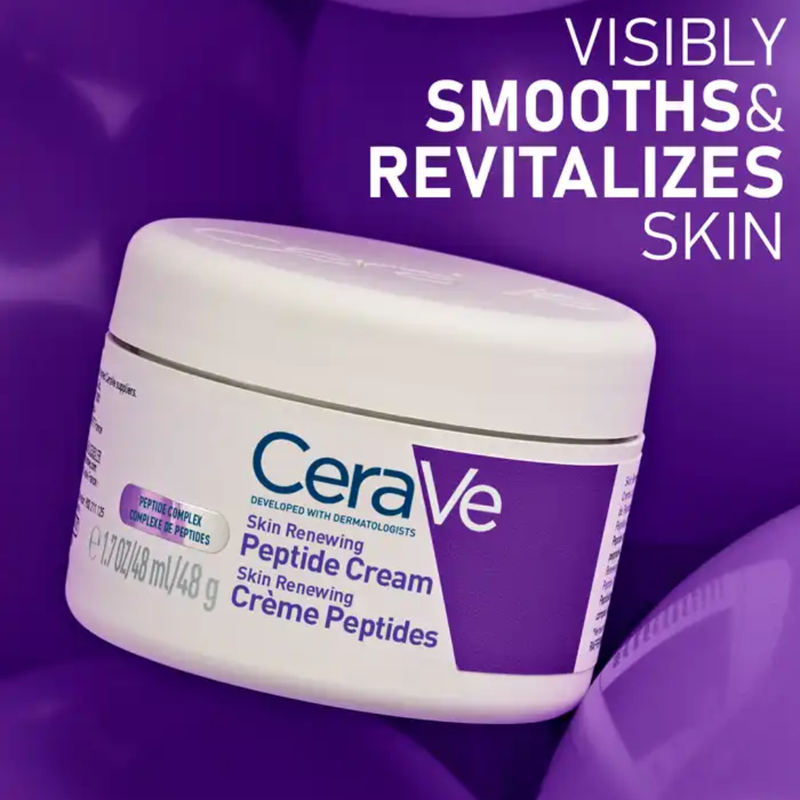 Cerave skin renewing peptide cream, , medium-null