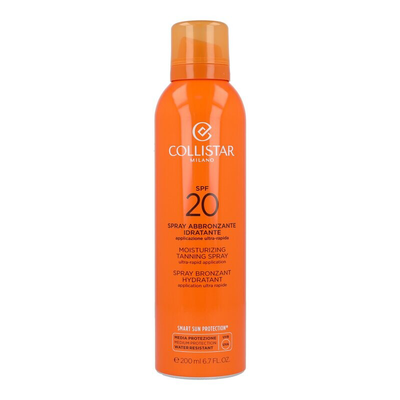 Collistar moisturizing tanning spray SPF20 200ml, , medium