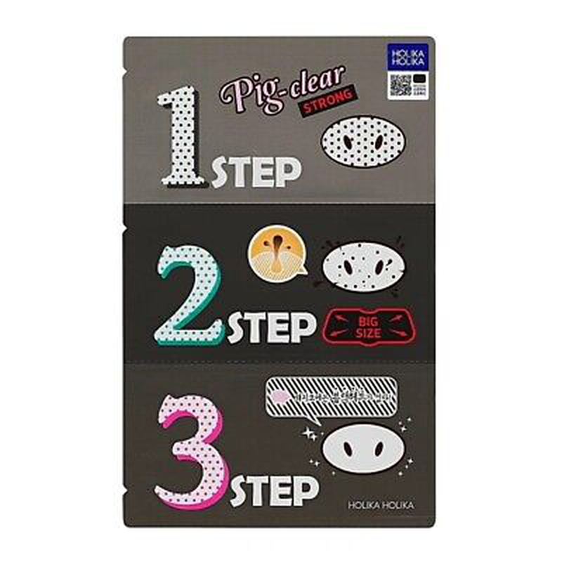 Product image: Holika holika pig clear 3-step kit strong-null