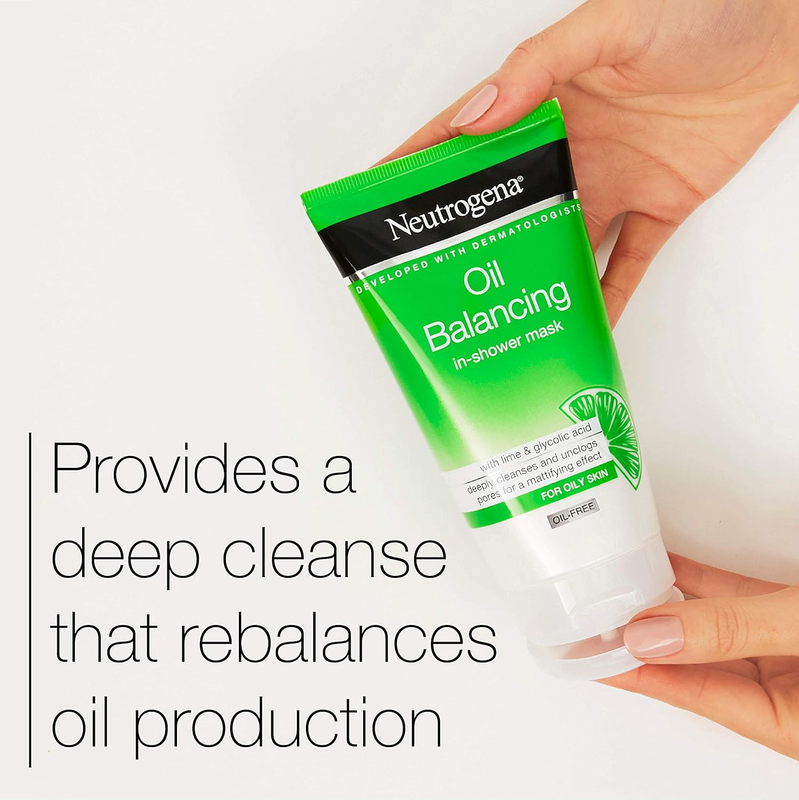 Neutrogena oil balancing in-shower face mask x 150ml image number null