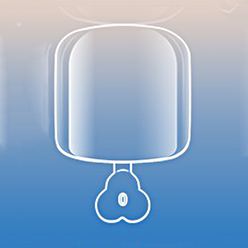 Product image: Short square for toes - gel soft full cover tips, , medium-null