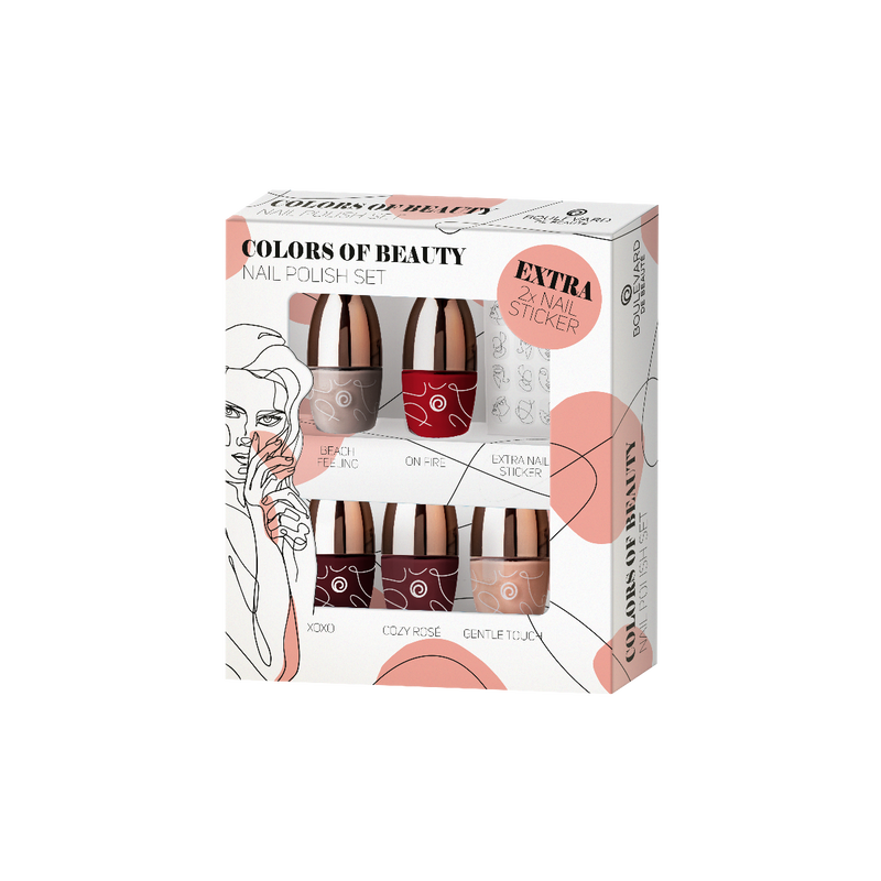 Colors of beauty - nails polish set, , medium-null