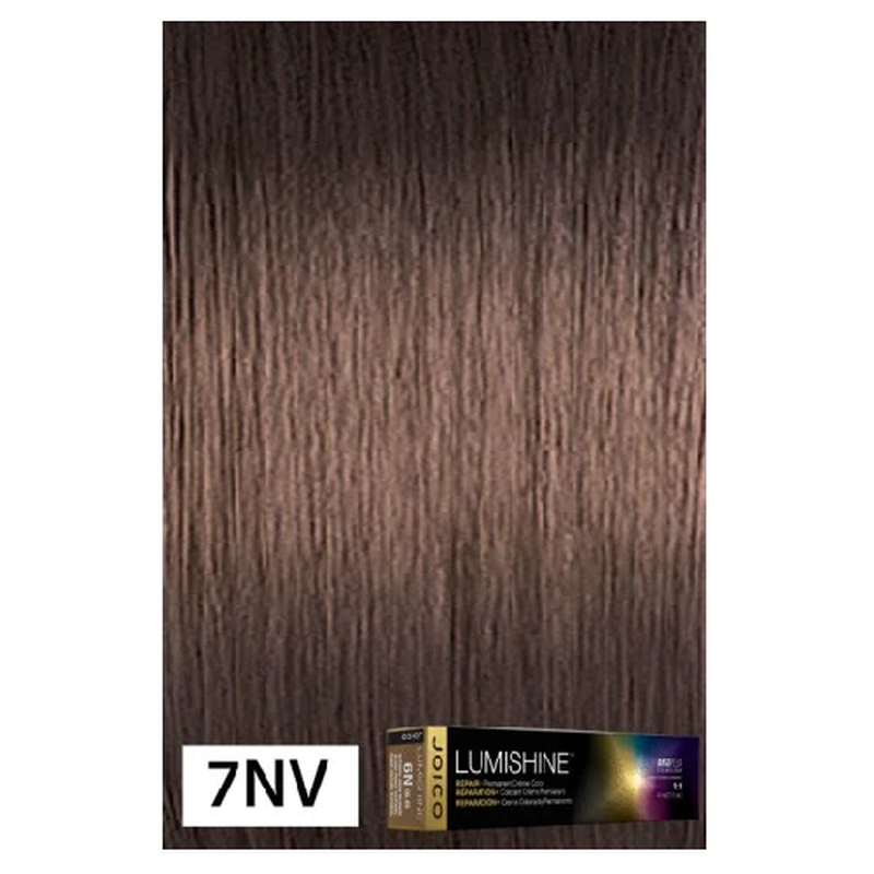 Joico lumishine lumi10 permanent crème color 7nv (7.02) - natural violet medium, , medium-null