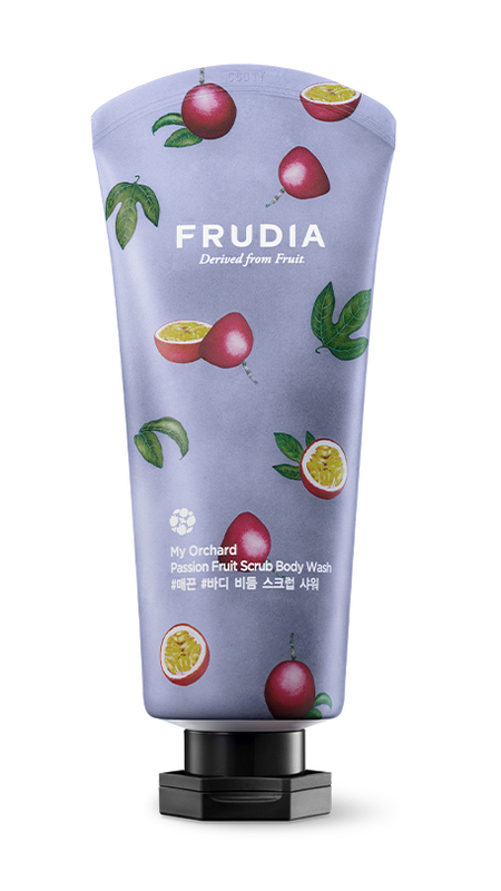 Frudia my orchard passion fruit scrub body wash 200ml-null