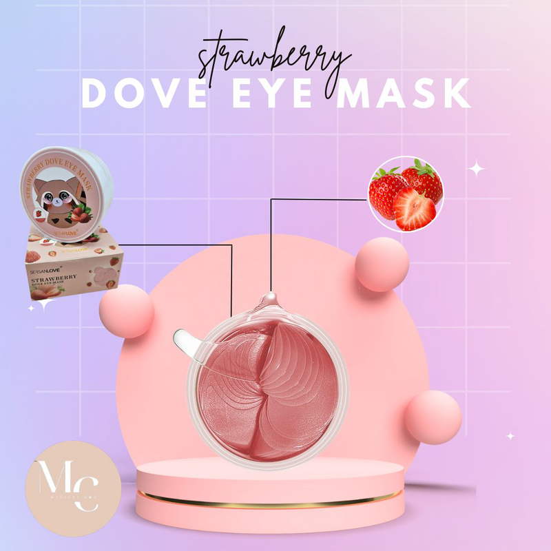 Product image: Strawberry dove eye mask, , medium-null