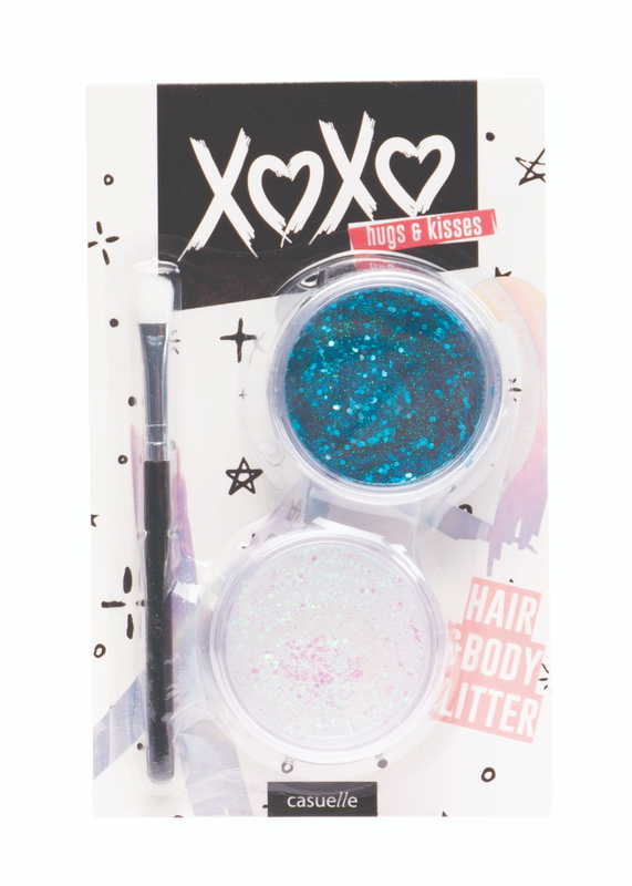 Product image: Casuelle xoxo hair glitter set, , medium-null