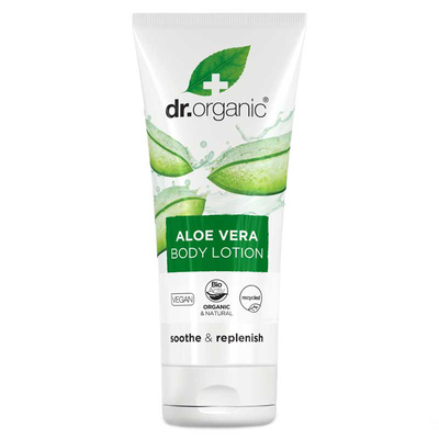 Dr. Organic aloe vera skin lotion 200ml, , medium