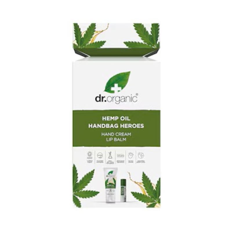Dr organic hemp oil handbag hero-null