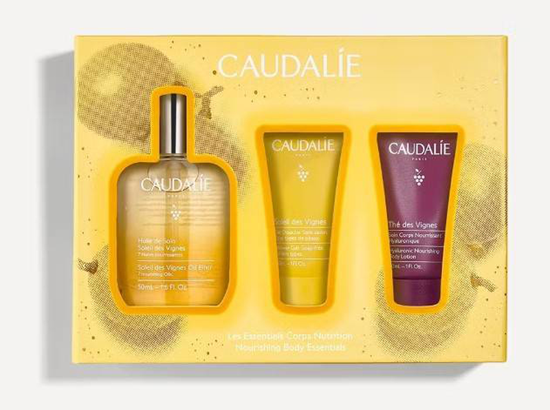 Caudalie soleil des vignes oil elixir 50ml set xmas 2024-null