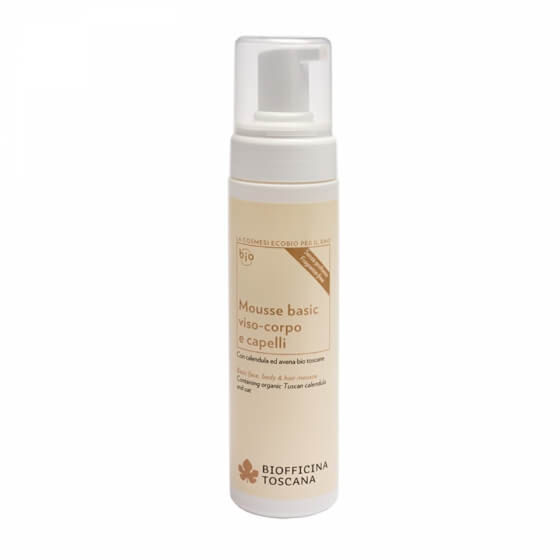Face body and hair mousse - basic, , medium-null